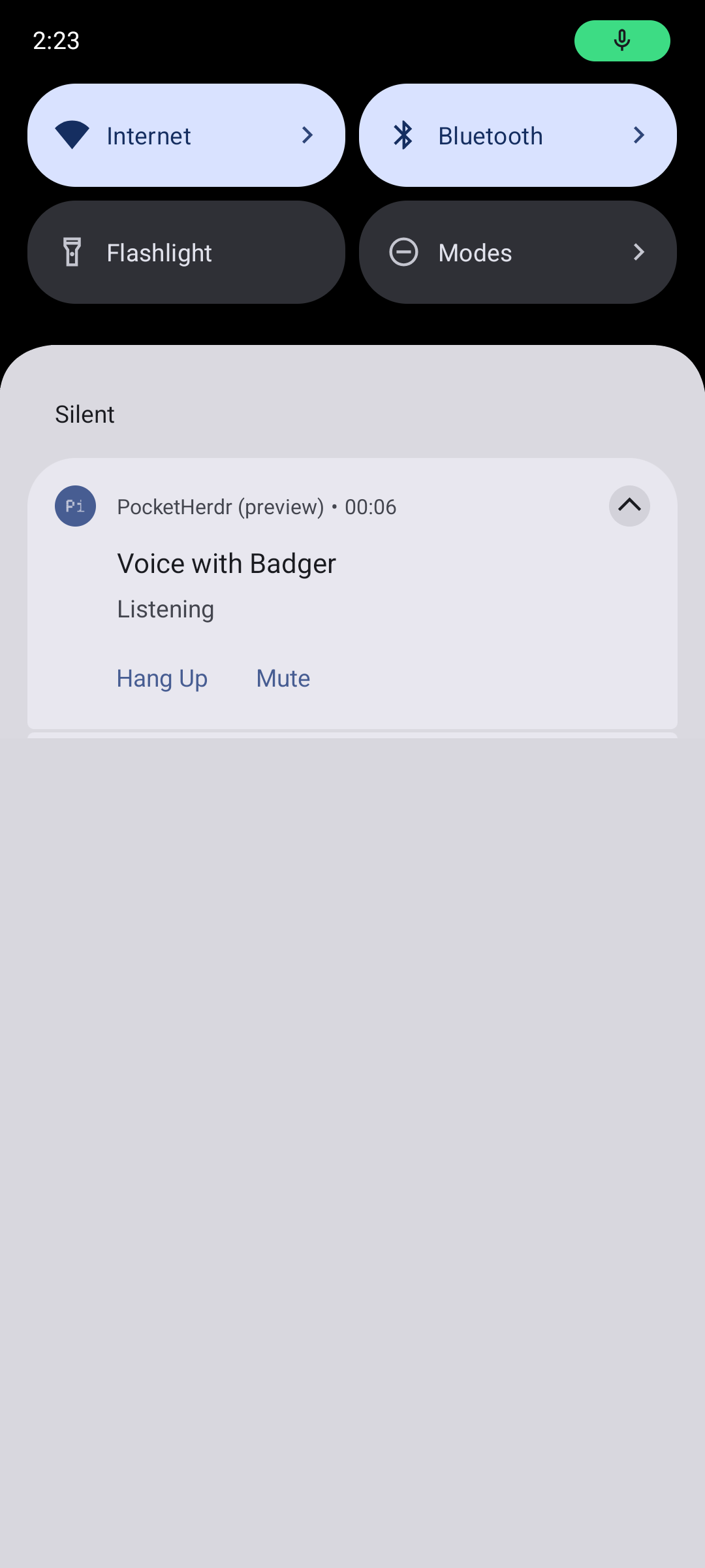 muxr Android live update controls